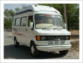 9 seated AC Deluxe tempoo traveler on rent in Delhi NCR